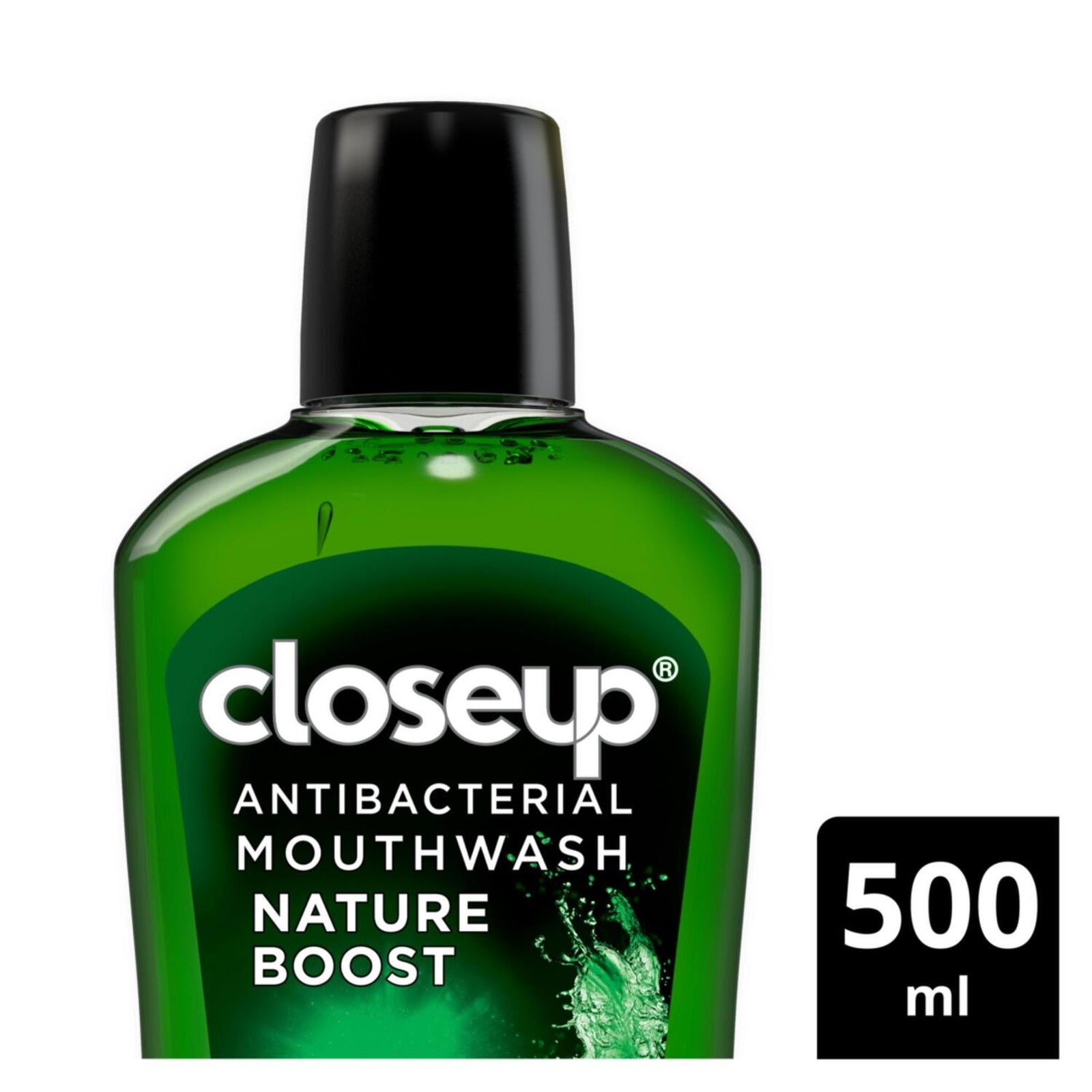 GETIT.QA- Qatar’s Best Online Shopping Website offers CLOSEUP NATURE BOOST ANTI-BACTERIAL MOUTH WASH 500 ML at the lowest price in Qatar. Free Shipping & COD Available!
