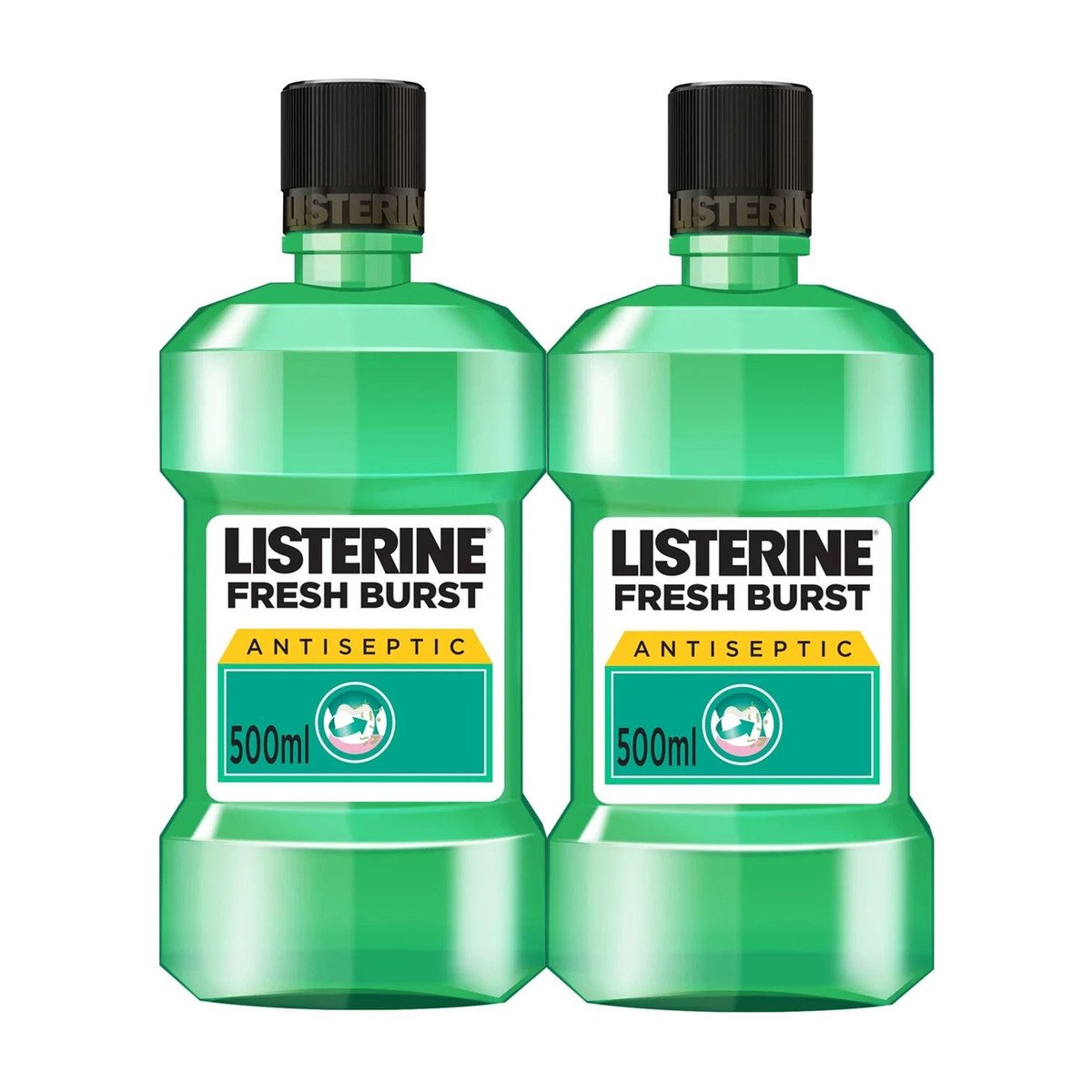 GETIT.QA- Qatar’s Best Online Shopping Website offers LISTERINE MOUTHWASH ANTISEPTIC FRESH BURST 2 X 500 ML at the lowest price in Qatar. Free Shipping & COD Available!