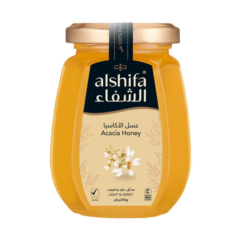 GETIT.QA- Qatar’s Best Online Shopping Website offers AL SHIFA ACACIA HONEY 250 G at the lowest price in Qatar. Free Shipping & COD Available!