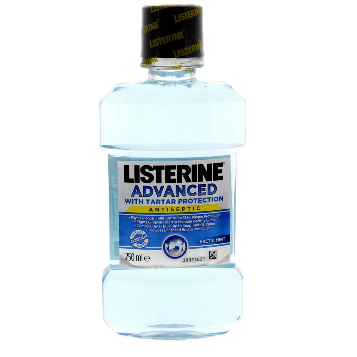 GETIT.QA- Qatar’s Best Online Shopping Website offers LISTERINE MOUTHWASH ADVANCED TARTAR PROTECTION 250ML at the lowest price in Qatar. Free Shipping & COD Available!
