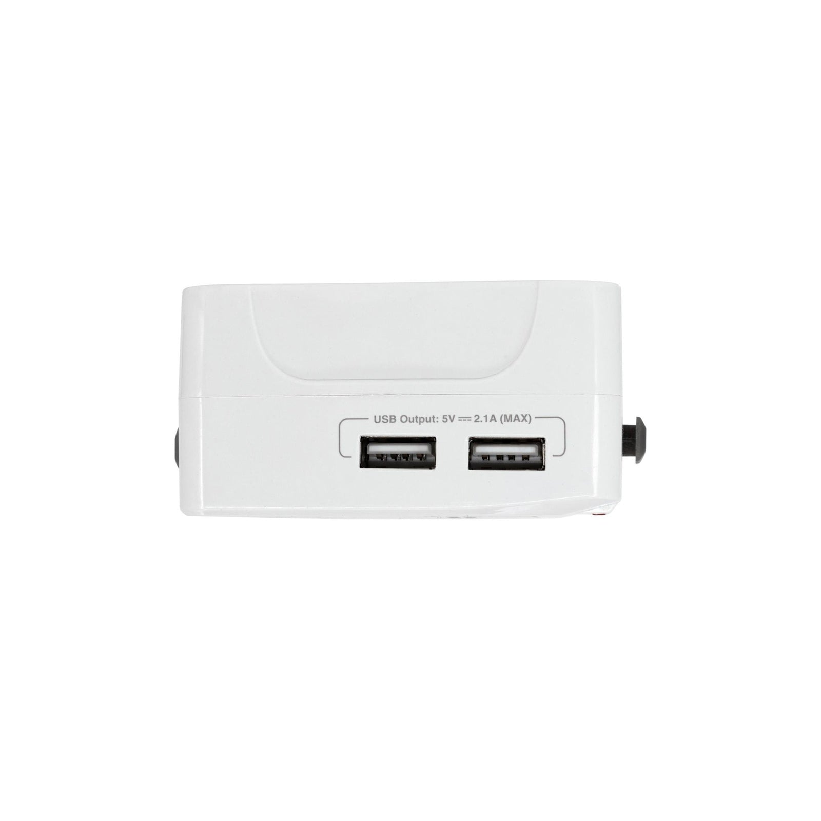 GETIT.QA- Qatar’s Best Online Shopping Website offers IKON UNIVERSAL TRAVEL ADAPTER WITH 2 USB-A PORTS, IK-931 at the lowest price in Qatar. Free Shipping & COD Available!
