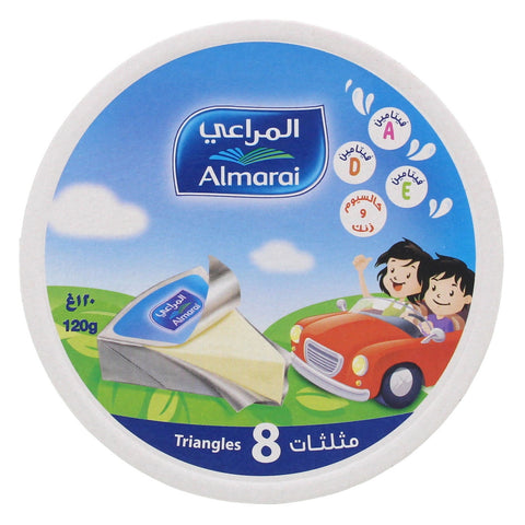GETIT.QA- Qatar’s Best Online Shopping Website offers ALMARAI TRIANGLES CHEESE 8 PORTION 120 G at the lowest price in Qatar. Free Shipping & COD Available!