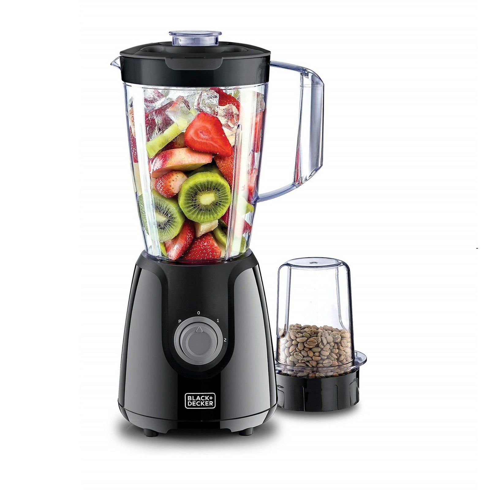 GETIT.QA- Qatar’s Best Online Shopping Website offers BLACK+DECKER 400W BLENDER WITH GRINDER MILL BX4130-B5 at the lowest price in Qatar. Free Shipping & COD Available!
