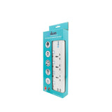GETIT.QA- Qatar’s Best Online Shopping Website offers IKON 3 WAY POWER EXTENSION SOCKET WITH 2 USB, 3 MTR, IK-2023U at the lowest price in Qatar. Free Shipping & COD Available!