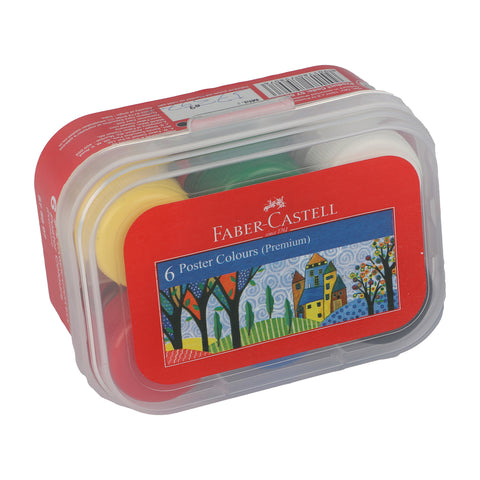 GETIT.QA- Qatar’s Best Online Shopping Website offers FABER-CASTELL 6PCS POSTER COLOR 10ML 141006 at the lowest price in Qatar. Free Shipping & COD Available!