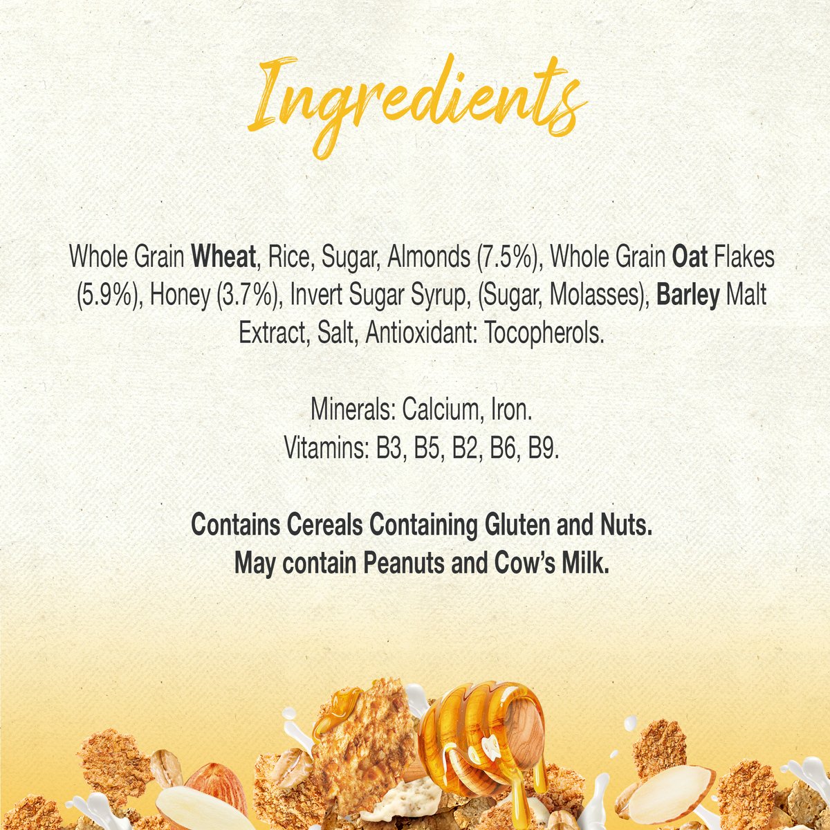 GETIT.QA- Qatar’s Best Online Shopping Website offers NESTLE FITNESS HONEY AND ALMONDS BREAKFAST CEREAL 355 G at the lowest price in Qatar. Free Shipping & COD Available!