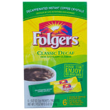 GETIT.QA- Qatar’s Best Online Shopping Website offers FOLGERS COFFEE CLASSIC DECAF 12 G at the lowest price in Qatar. Free Shipping & COD Available!