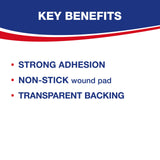 GETIT.QA- Qatar’s Best Online Shopping Website offers HANSAPLAST TRANSPARENT PLASTERS STRONG ADHESION 20PCS at the lowest price in Qatar. Free Shipping & COD Available!