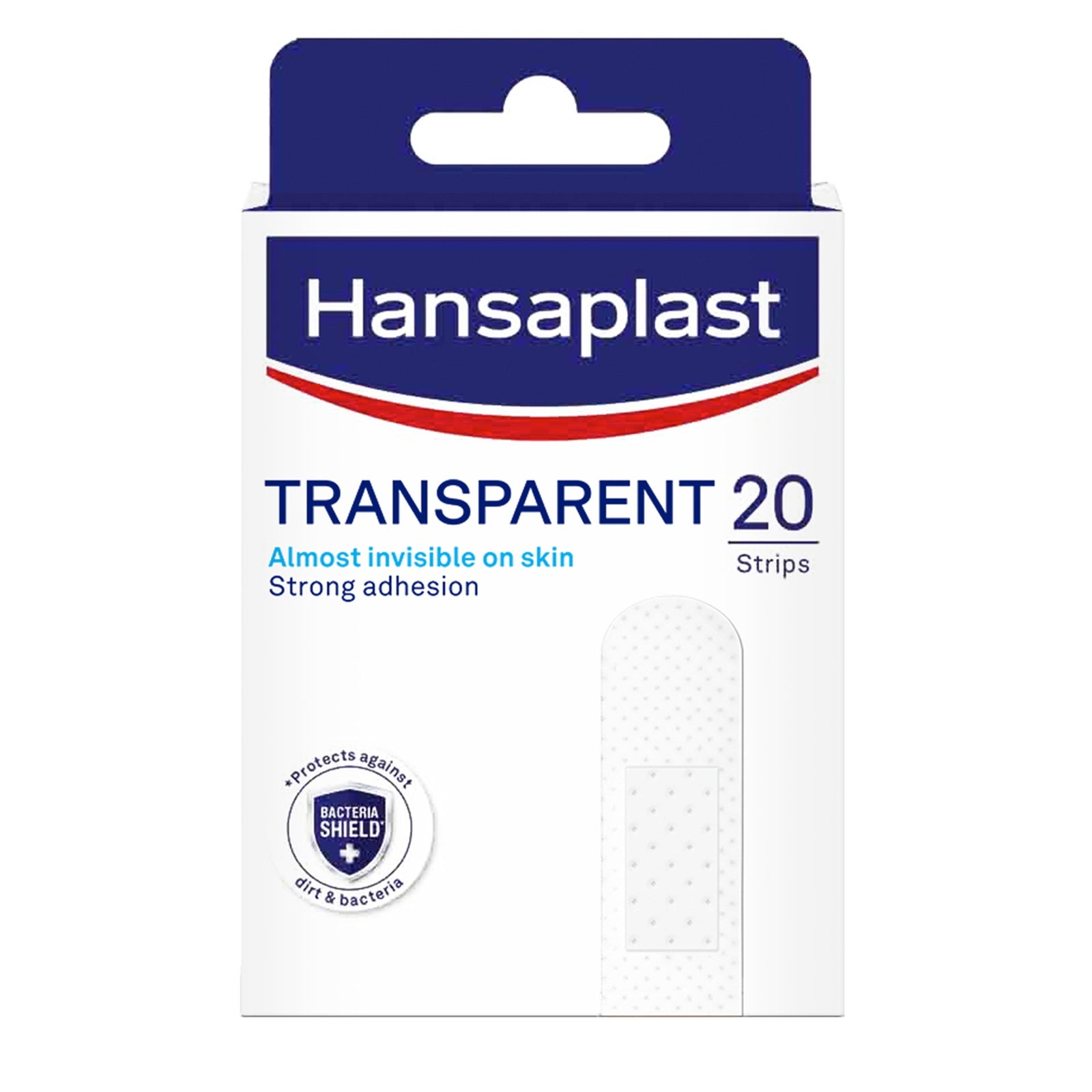 GETIT.QA- Qatar’s Best Online Shopping Website offers HANSAPLAST TRANSPARENT PLASTERS STRONG ADHESION 20PCS at the lowest price in Qatar. Free Shipping & COD Available!