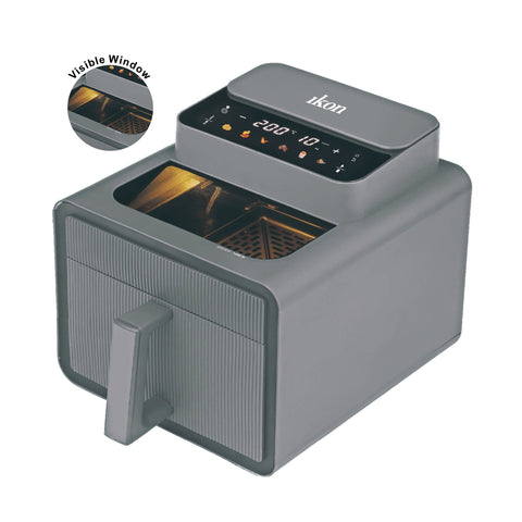 GETIT.QA- Qatar’s Best Online Shopping Website offers IKON DIGITAL AIRFRYER IK-AL710, 1600W, 7LTR at the lowest price in Qatar. Free Shipping & COD Available!