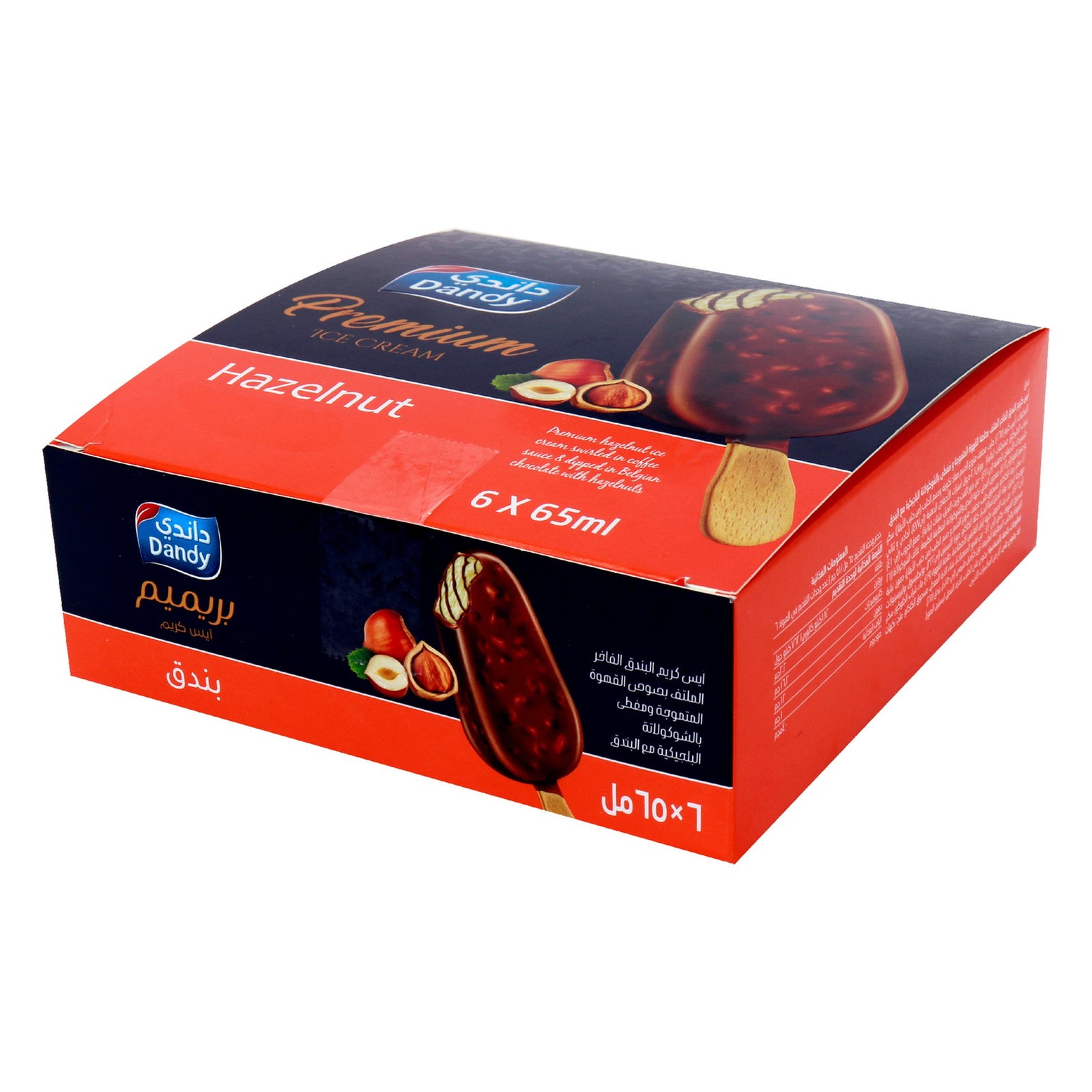 GETIT.QA- Qatar’s Best Online Shopping Website offers DANDY PREMIUM ICE CREAM STICK HAZELNUT 6 X 65 ML at the lowest price in Qatar. Free Shipping & COD Available!