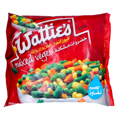 GETIT.QA- Qatar’s Best Online Shopping Website offers WATTIE'S MIXED VEGETABLES 900 G at the lowest price in Qatar. Free Shipping & COD Available!