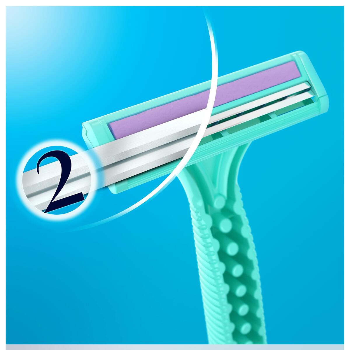 GETIT.QA- Qatar’s Best Online Shopping Website offers GILLETTE SIMPLY VENUS 2 BLADE WOMEN'S DISPOSABLE RAZOR 4 PCS at the lowest price in Qatar. Free Shipping & COD Available!