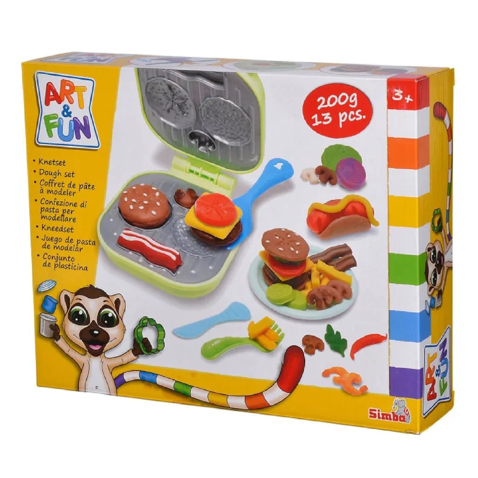 GETIT.QA- Qatar’s Best Online Shopping Website offers ART AND FUN KNETSET BURGER 106324529 at the lowest price in Qatar. Free Shipping & COD Available!