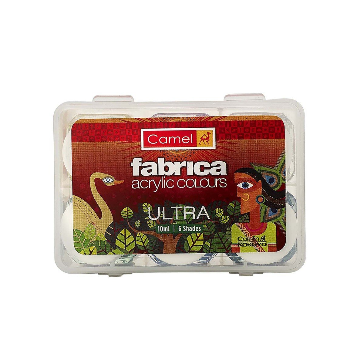 GETIT.QA- Qatar’s Best Online Shopping Website offers CAMEL FABRICA ACRYLIC COLOURS ULTRA SETS 10MLX6 SHADES at the lowest price in Qatar. Free Shipping & COD Available!
