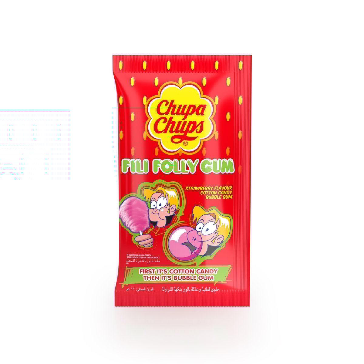 GETIT.QA- Qatar’s Best Online Shopping Website offers BIG BABOL COTTON CANDY BUBBLE GUM STRAWBERRY FLAVOUR 11 G at the lowest price in Qatar. Free Shipping & COD Available!