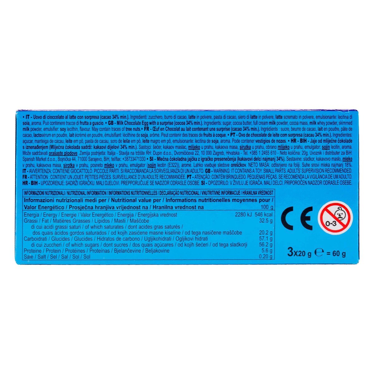 GETIT.QA- Qatar’s Best Online Shopping Website offers ZAINI EGGS CHOCOLATE PENGUINS 60 G at the lowest price in Qatar. Free Shipping & COD Available!