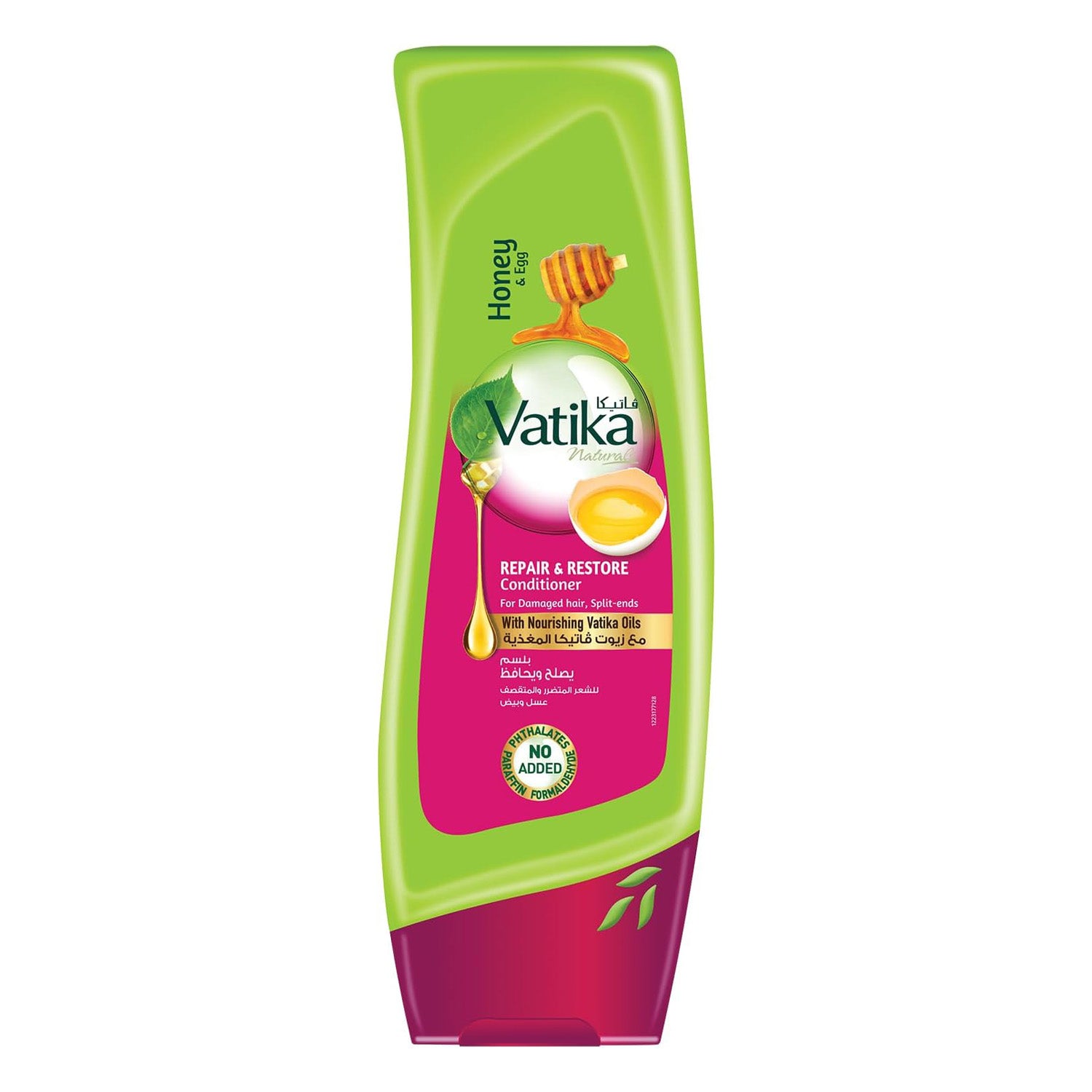Vatika Naturals Repair & Restore Conditioner Enriched with Egg & Honey 200 ml - GETIT.QA