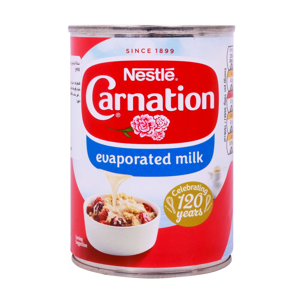 GETIT.QA- Qatar’s Best Online Shopping Website offers NESTLE CARNATION EVAPORATED MILK 410G at the lowest price in Qatar. Free Shipping & COD Available!