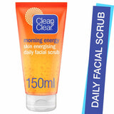 GETIT.QA- Qatar’s Best Online Shopping Website offers CLEAN & CLEAR DAILY FACIAL SCRUB MORNING ENERGY SKIN ENERGISING 150 ML at the lowest price in Qatar. Free Shipping & COD Available!