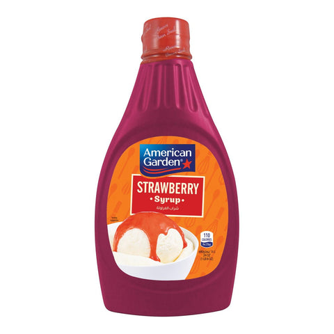 GETIT.QA- Qatar’s Best Online Shopping Website offers AMERICAN GARDEN STRAWBERRY SYRUP 680 G at the lowest price in Qatar. Free Shipping & COD Available!