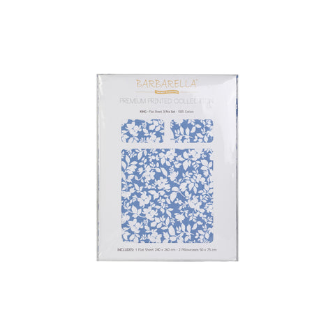 GETIT.QA- Qatar’s Best Online Shopping Website offers BARBARELLA BED SHEET 3PCS SET 240X260CM at the lowest price in Qatar. Free Shipping & COD Available!