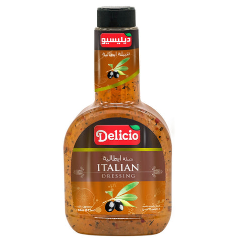 GETIT.QA- Qatar’s Best Online Shopping Website offers DELICIO ITALIAN DRESSING 532 ML at the lowest price in Qatar. Free Shipping & COD Available!