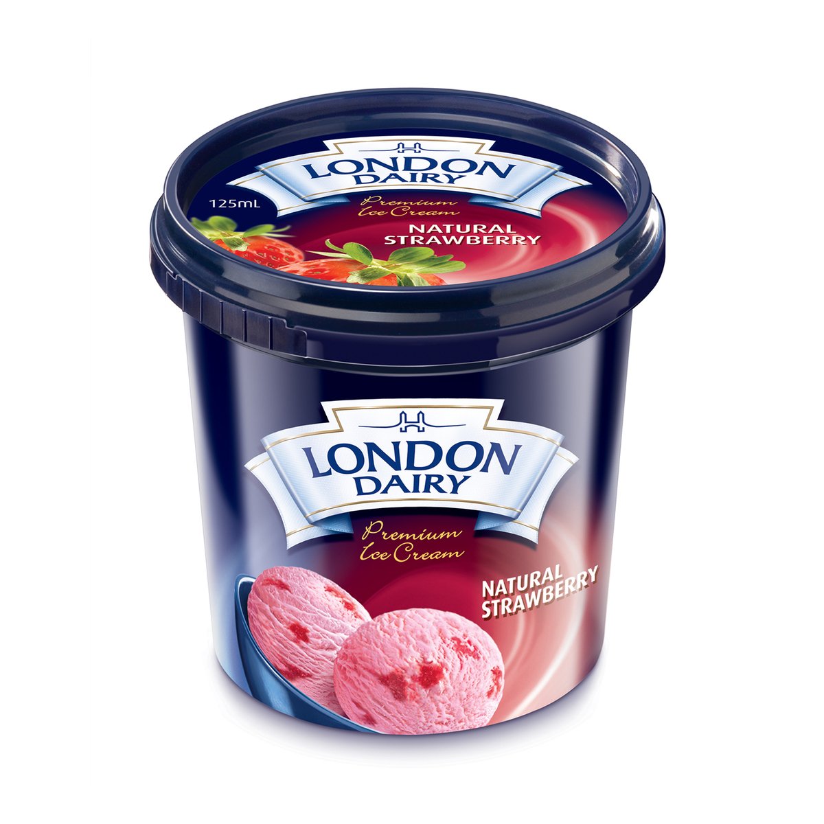GETIT.QA- Qatar’s Best Online Shopping Website offers LONDON DAIRY NATURAL STRAWBERRY ICE CREAM 125 ML at the lowest price in Qatar. Free Shipping & COD Available!