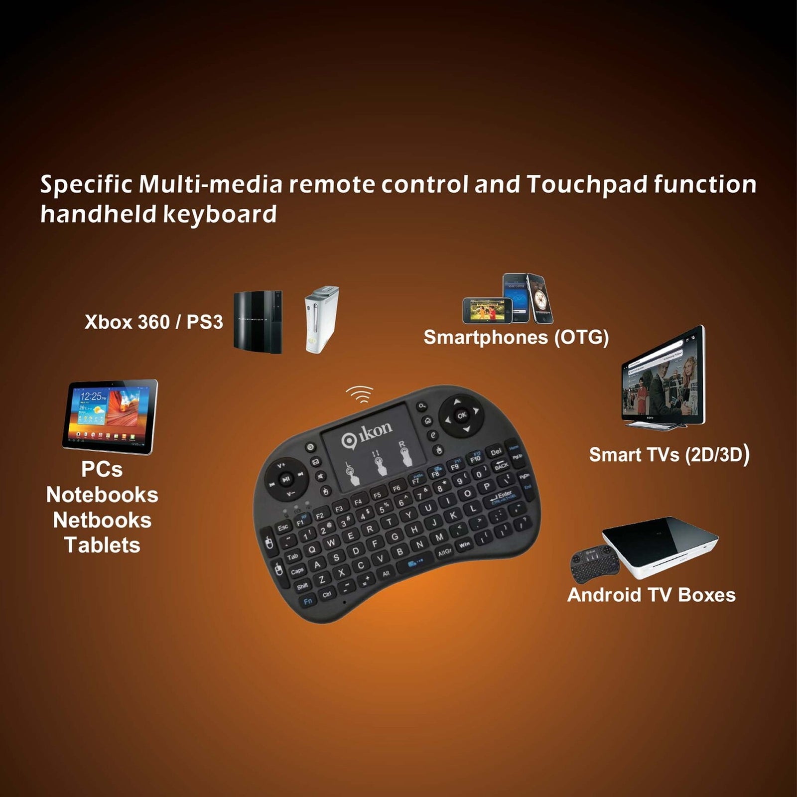 GETIT.QA- Qatar’s Best Online Shopping Website offers IK WL AIRMOUSW/KEYBORDIK-WAM01 at the lowest price in Qatar. Free Shipping & COD Available!