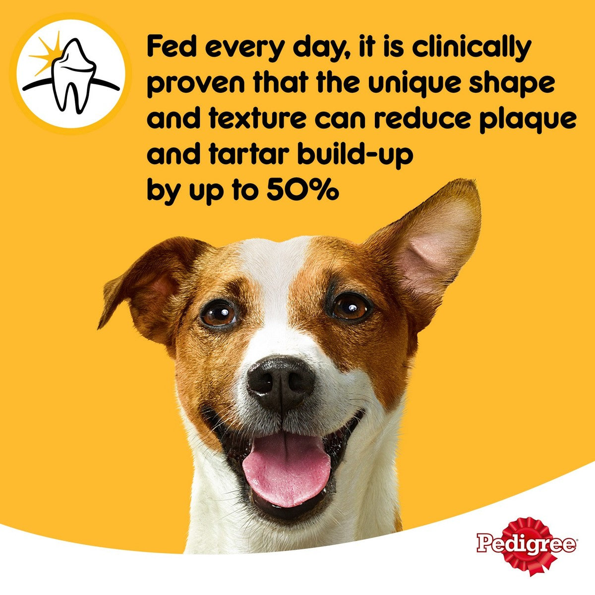 GETIT.QA- Qatar’s Best Online Shopping Website offers PEDIGREE DENTASTIX DOG TREATS SMALL BREED DOG 7 PCS MULTIPACK 110 G
 at the lowest price in Qatar. Free Shipping & COD Available!