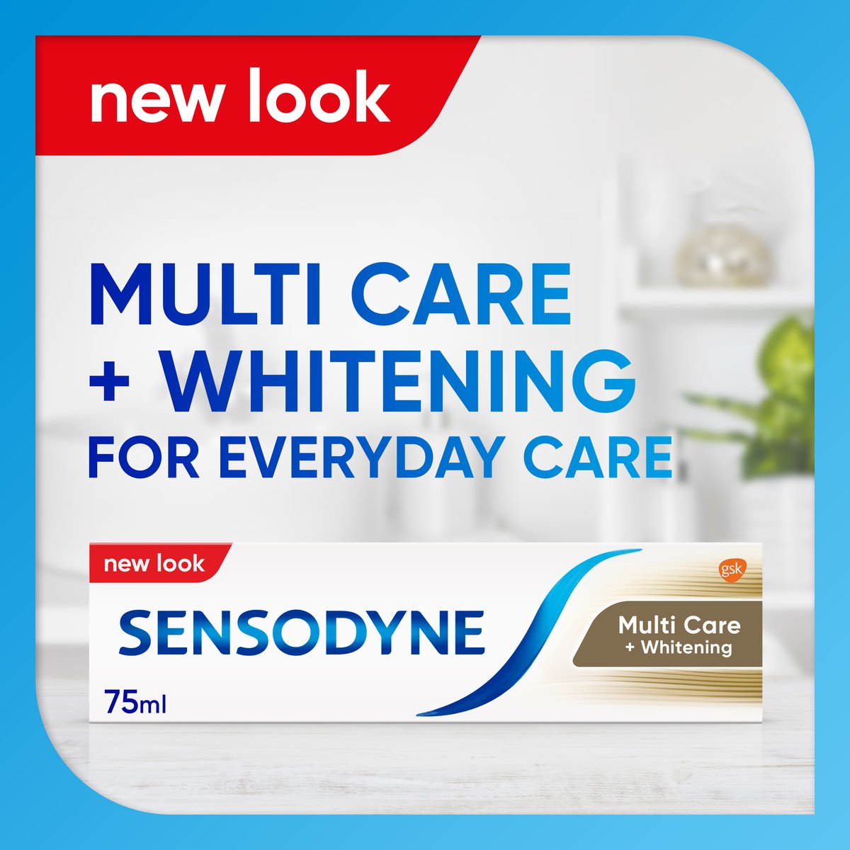 GETIT.QA- Qatar’s Best Online Shopping Website offers SENSODYNE MULTI CARE + WHITENING TOOTHPASTE 75 ML at the lowest price in Qatar. Free Shipping & COD Available!