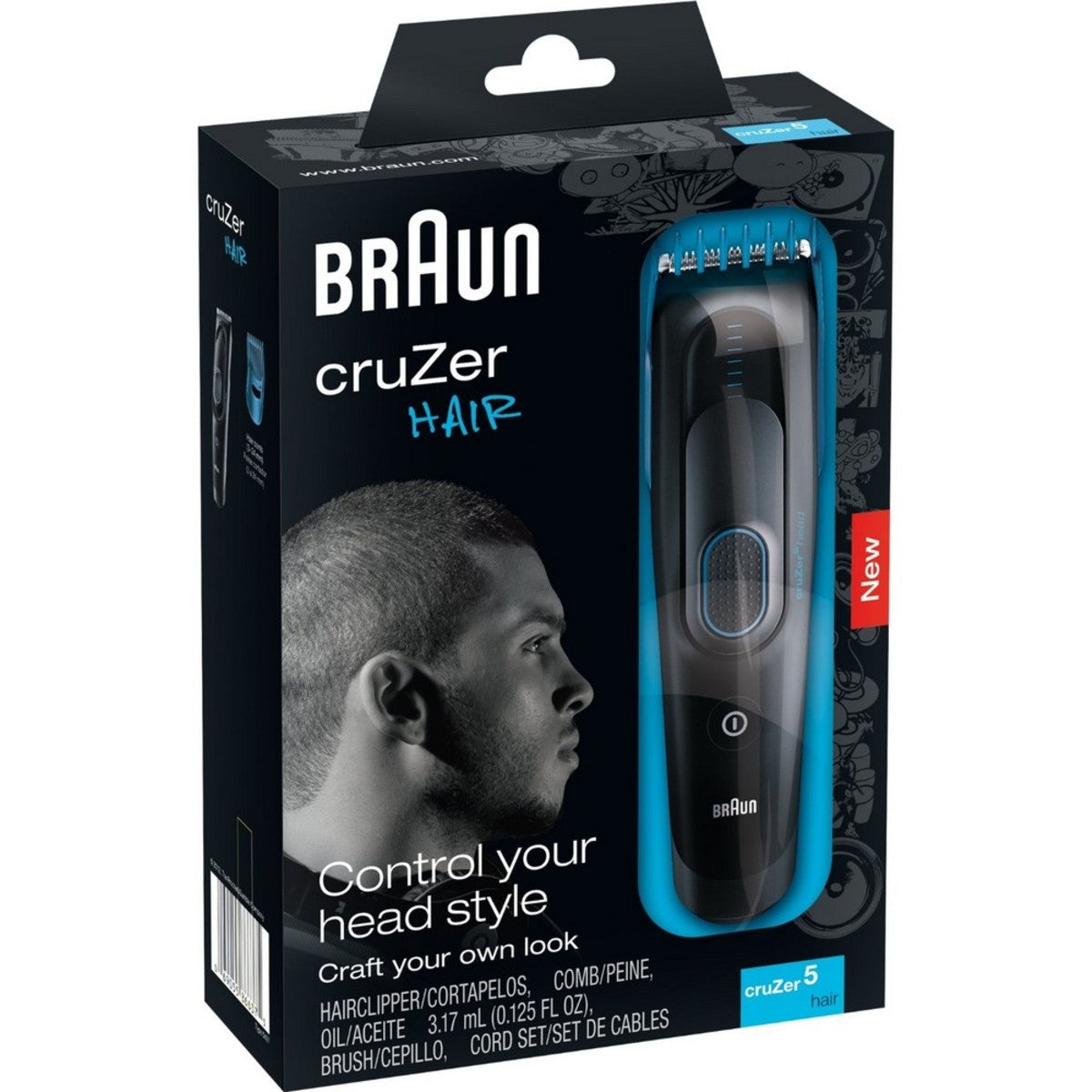 GETIT.QA- Qatar’s Best Online Shopping Website offers BRAUN HAIRCLIPPER CRUZER5 HEAD at the lowest price in Qatar. Free Shipping & COD Available!