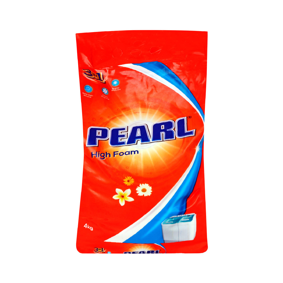 GETIT.QA- Qatar’s Best Online Shopping Website offers PEARL WASHING POWDER HIGH FOAM 3IN1 4KG at the lowest price in Qatar. Free Shipping & COD Available!