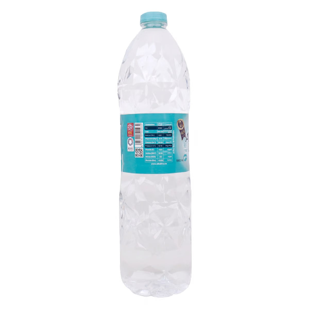 GETIT.QA- Qatar’s Best Online Shopping Website offers ALKALIVE ALKALINE WATER 1.5 LITRES at the lowest price in Qatar. Free Shipping & COD Available!