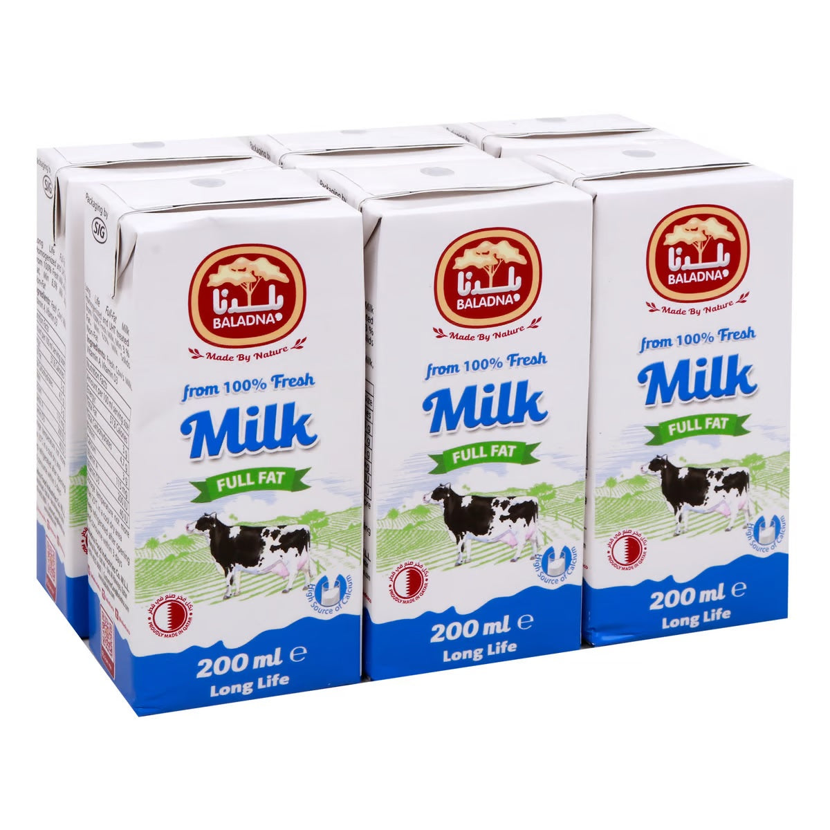 GETIT.QA- Qatar’s Best Online Shopping Website offers Baladna Full Fat UHT Milk 200 ml at lowest price in Qatar. Free Shipping & COD Available!