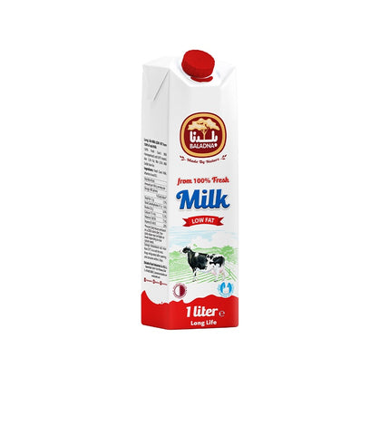 GETIT.QA- Qatar’s Best Online Shopping Website offers Baladna Low Fat Long Life Milk 1Litre at lowest price in Qatar. Free Shipping & COD Available!