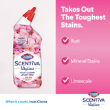 GETIT.QA- Qatar’s Best Online Shopping Website offers CLOROX SCENTIVA TOILET CLEANER, JAPANESE SPRING BLOSSOM BLEACH FREE 709 ML at the lowest price in Qatar. Free Shipping & COD Available!