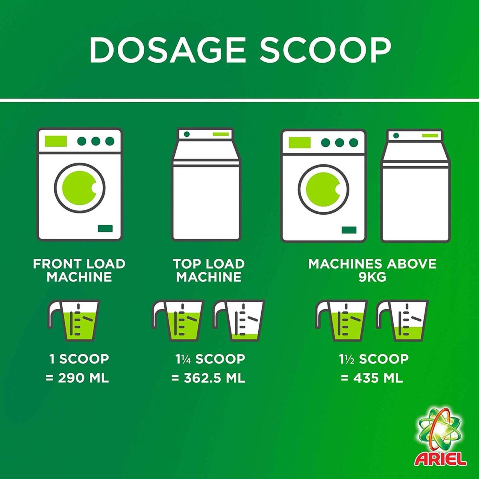 GETIT.QA- Qatar’s Best Online Shopping Website offers ARIEL AUTOMATIC POWDER LAUNDRY DETERGENT ORIGINAL SCENT 2 X 2.5 KG
 at the lowest price in Qatar. Free Shipping & COD Available!