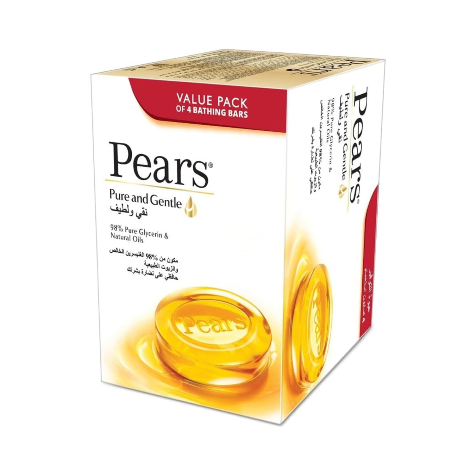 GETIT.QA- Qatar’s Best Online Shopping Website offers Pears Pure and Gentle Soap 4 x 125 g at the lowest price in Qatar. Free Shipping & COD Available!