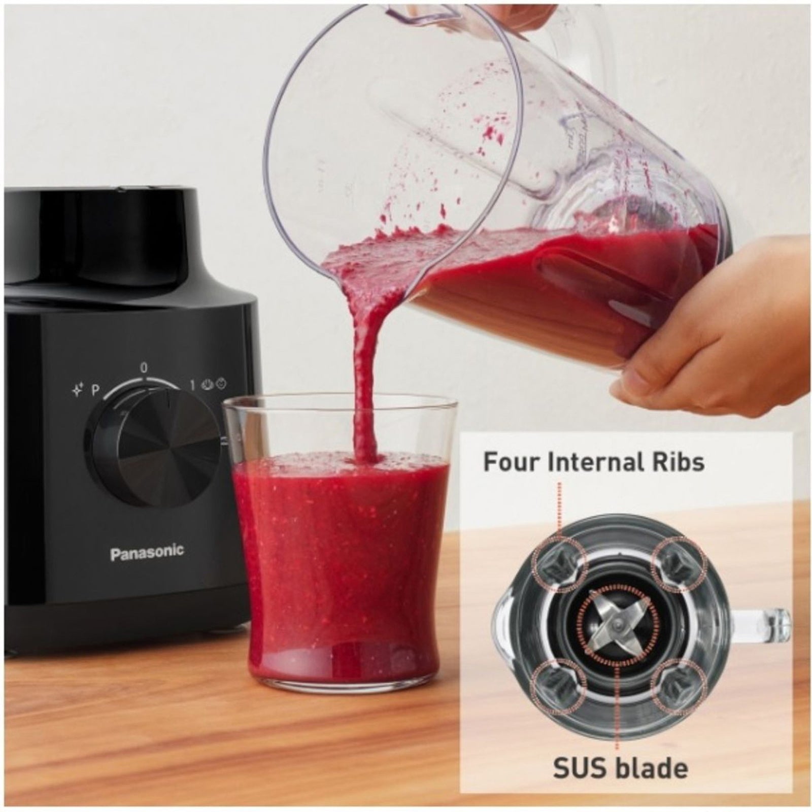 GETIT.QA- Qatar’s Best Online Shopping Website offers PNSNC BLENDER MX-CP3111 450W at the lowest price in Qatar. Free Shipping & COD Available!