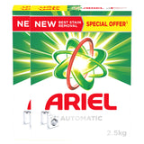 GETIT.QA- Qatar’s Best Online Shopping Website offers ARIEL AUTOMATIC POWDER LAUNDRY DETERGENT ORIGINAL SCENT 2 X 2.5 KG
 at the lowest price in Qatar. Free Shipping & COD Available!