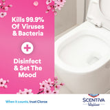 GETIT.QA- Qatar’s Best Online Shopping Website offers CLOROX SCENTIVA TOILET CLEANER, JAPANESE SPRING BLOSSOM BLEACH FREE 709 ML at the lowest price in Qatar. Free Shipping & COD Available!