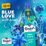 GETIT.QA- Qatar’s Best Online Shopping Website offers COMFORT CONCENTRATED FABRIC SOFTENER BLUE LOVE 1 LITRE
 at the lowest price in Qatar. Free Shipping & COD Available!