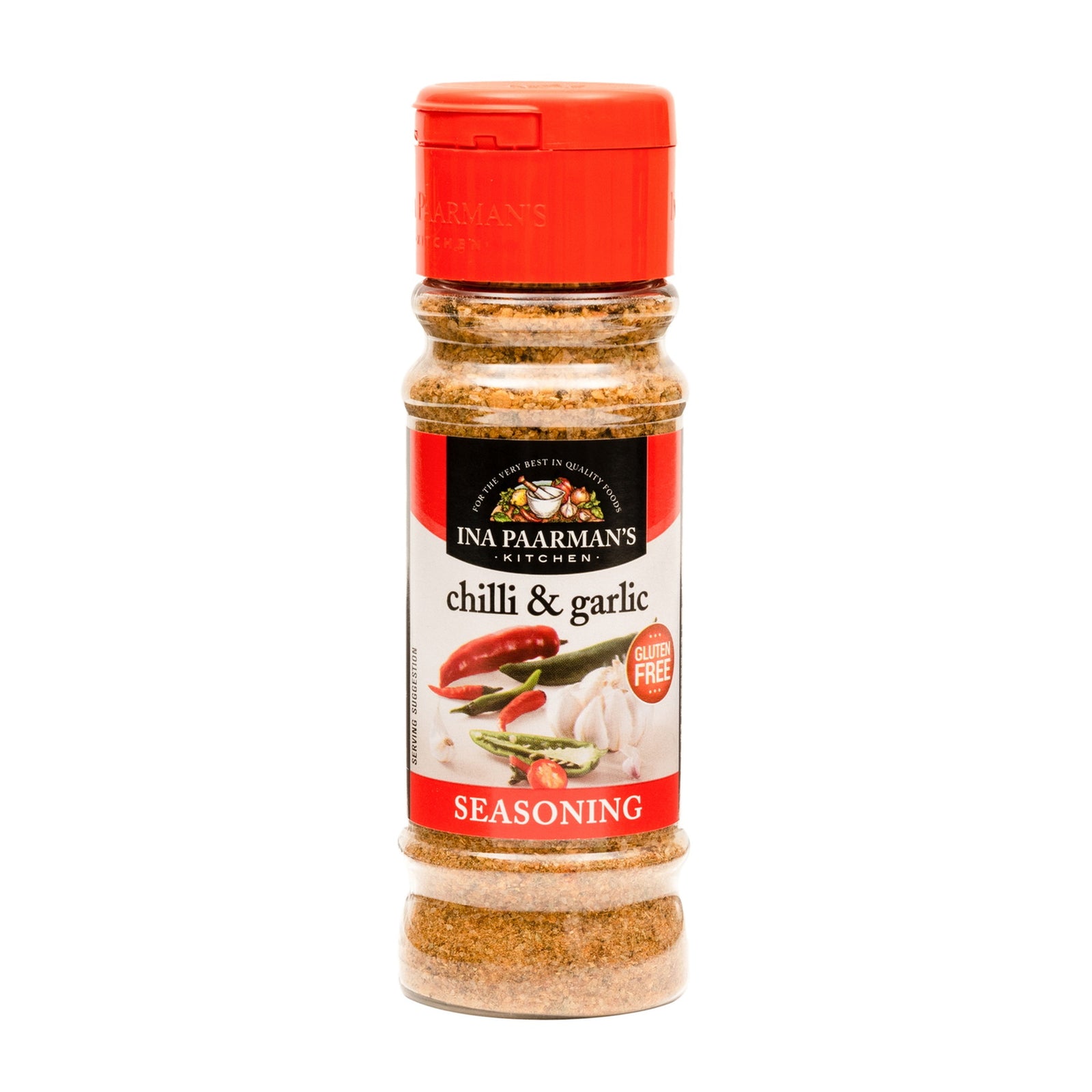 GETIT.QA- Qatar’s Best Online Shopping Website offers INA PAARMAN'S CHILLI & GARLIC SEASONING 200 ML at the lowest price in Qatar. Free Shipping & COD Available!