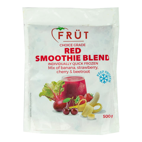 GETIT.QA- Qatar’s Best Online Shopping Website offers FRUT RED SMOOTHIE BLEND MIX 500 G at the lowest price in Qatar. Free Shipping & COD Available!