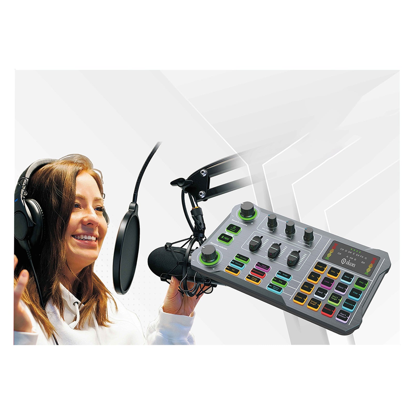 GETIT.QA- Qatar’s Best Online Shopping Website offers TRANDS KARAOKE MIC W/SPKR.KO11 at the lowest price in Qatar. Free Shipping & COD Available!