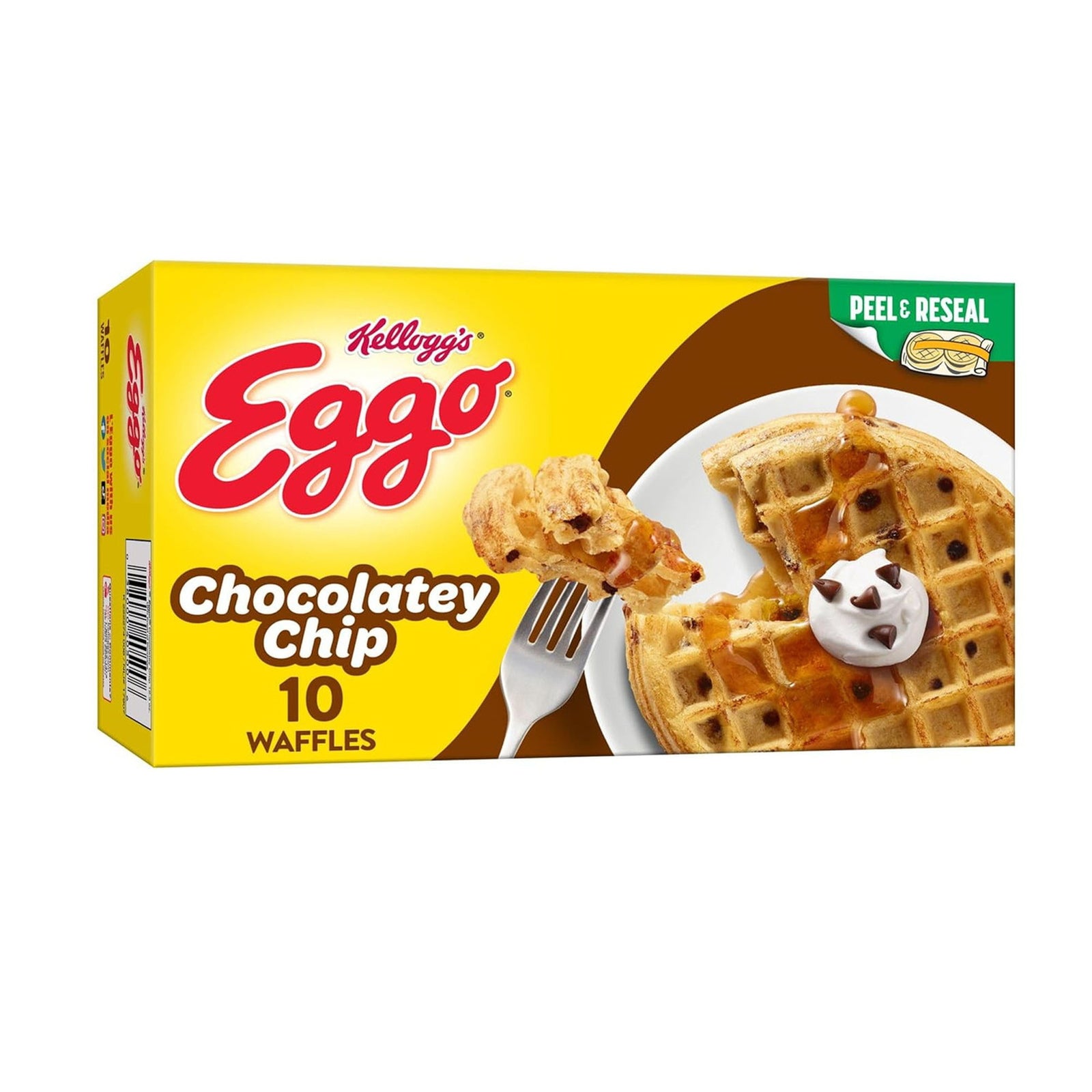 GETIT.QA- Qatar’s Best Online Shopping Website offers KELLOGG'S EGGO CHOCOLATEY CHIP WAFFLE 349 G at the lowest price in Qatar. Free Shipping & COD Available!