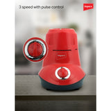 GETIT.QA- Qatar’s Best Online Shopping Website offers IMPEX 2-IN-1 MIXER GRINDER, 550 W, RED, BL 319C at the lowest price in Qatar. Free Shipping & COD Available!
