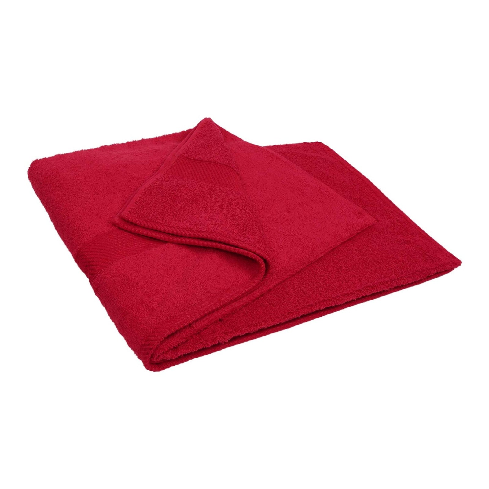 GETIT.QA- Qatar’s Best Online Shopping Website offers LAURA COLLECTION BATH TOWEL, 90 X 150 CM, RED at the lowest price in Qatar. Free Shipping & COD Available!