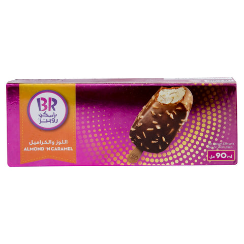 GETIT.QA- Qatar’s Best Online Shopping Website offers BASKIN ROBBINS ALMOND 'N' CARAMEL ICE CREAM BAR 90 ML at the lowest price in Qatar. Free Shipping & COD Available!